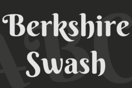Berkshire Swash Font