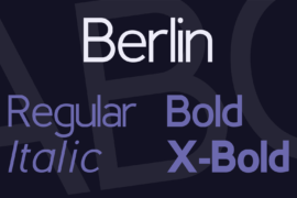Berlin Font Family