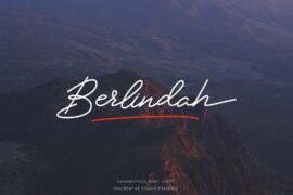 Berlindah Font