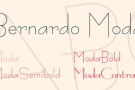 Bernardo Moda Font Family