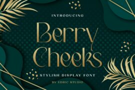 Berry Cheeks Demo Font