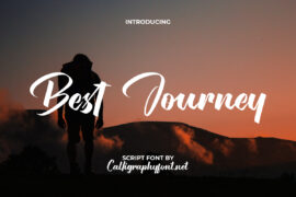 Best Journey Demo Font