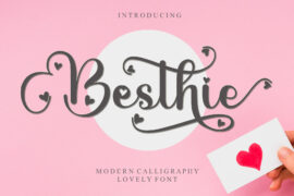 Besthie – Personal Use Font