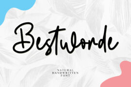 Bestworde – Personal Use Font