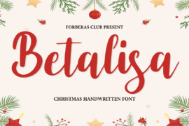 Betalisa Demo Font