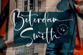 Beterdam Smith Font Family