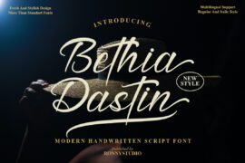 Bethia Dastin Font Family