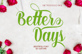 Better Days Font