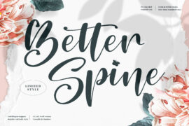 Better Spine Font Family