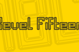 Bevel Fifteen Font