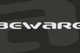 Beware Font