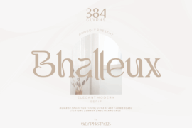 Bhalleux Demo Font