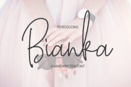 Bianka Script Font