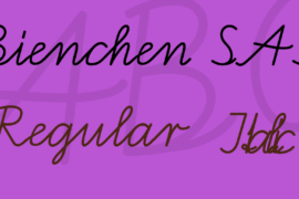 Bienchen SAS Font Family