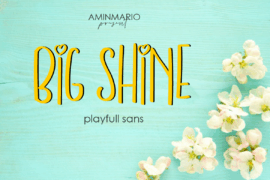 BIG SHINE Font