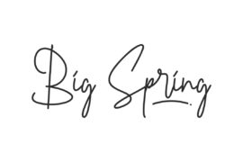 Big Spring Demo Font