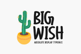 Big Wish Font