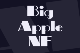 Big Apple NF Font