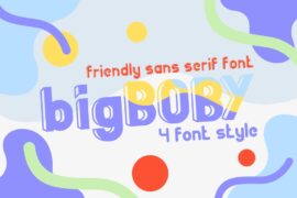 BigBOBY Demo Font Family