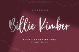 Billie Kimber Font