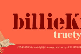 billieKid Font