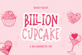 Billion Cupcake Font