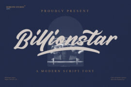 Billionstar Font Family