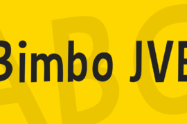 Bimbo JVE Font