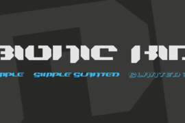 Bionic Kid Font Family