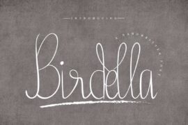 Birdella Demo Font