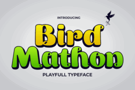 Birdmathon Font Family