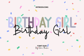 Birthday Girl Demo Font Family