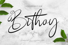 Bithoy Font