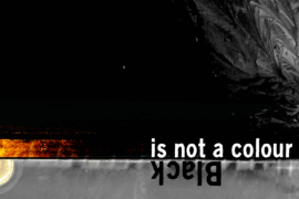 Black is not a color Font