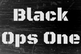 Black Ops One Font