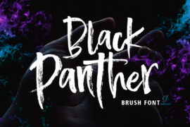 Black Panther Font Family