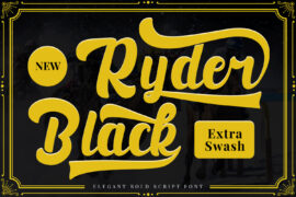Black Ryder Demo Font