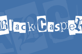 BlackCasper Font