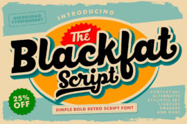 BlackFat Font