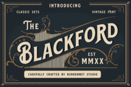 Blackford Font