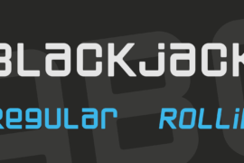 Blackjack Font Family