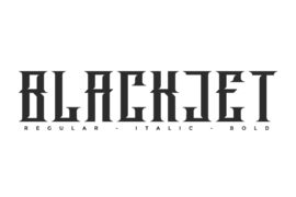 Blackjet Demo Font Family