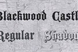 Blackwood Castle Font Family