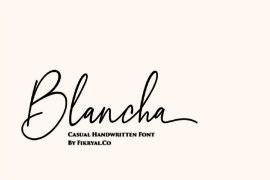 Blancha Font
