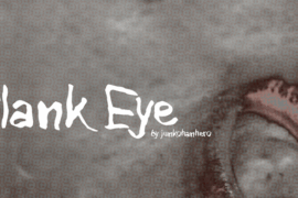 Blank Eye Font