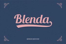 Blenda Script Font