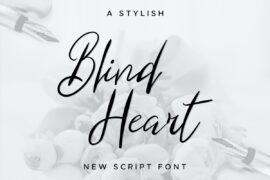 Blind Heart Demo Font