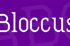 Bloccus Font