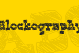 Blockography Font