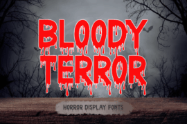 Bloody Terror Font